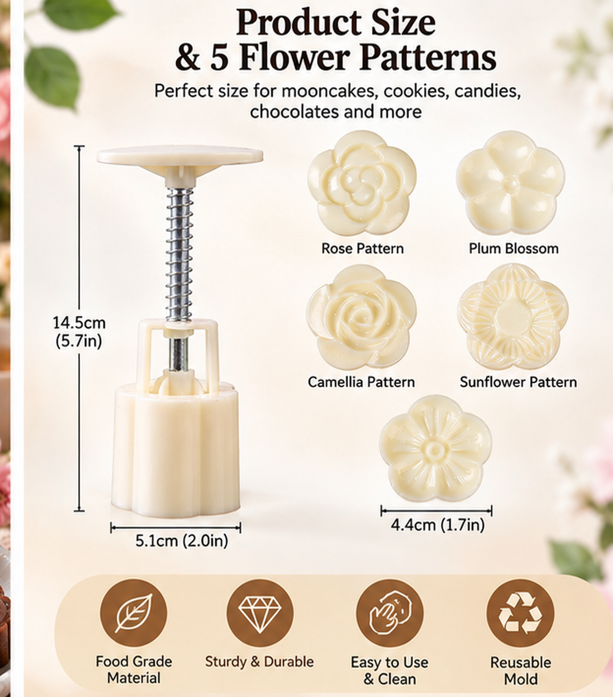🔥This Week's Special Offer 49% OFF - Creative Double-Ended Pastry Mold -Buy 2 Get 2 Free