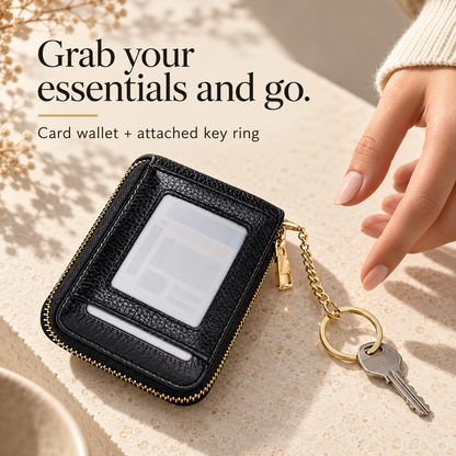 Classy RFID Genuine Leather Cardholder