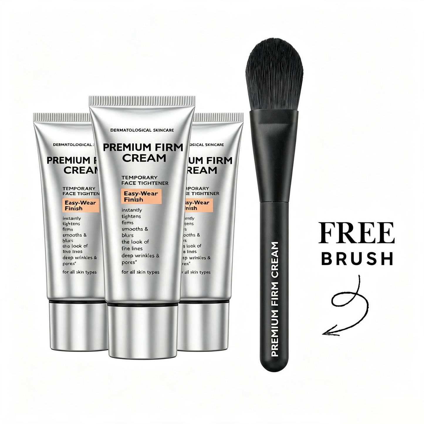 Instant Face Provisional Eye Tightener Easy- Wear Formula