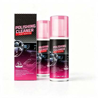 Instant Shine & Protection Car Interior Polisher🚗Brush and cloth included