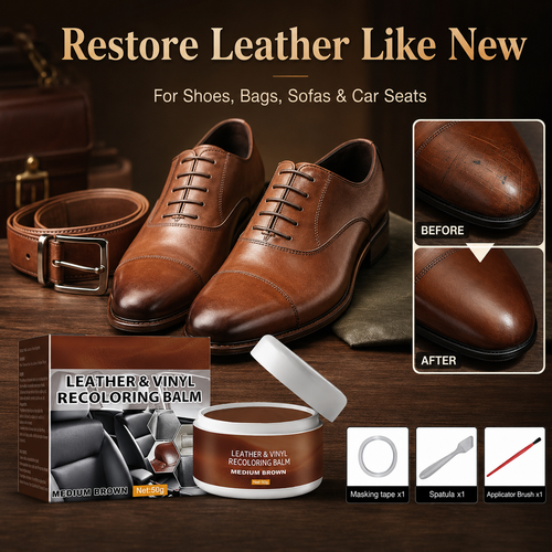 🥳2026 HOT SALE🥳💞50K+ SOLD!🛋️✨ 50% OFF! Leather Repair Paste – Fills scratches & scuffs, restores texture. Available in multiple colours. Save your favourite sofa! 💺🛡️