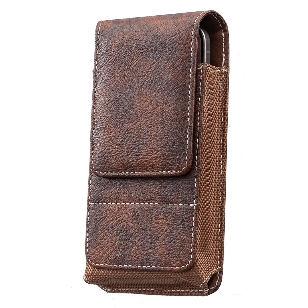⚡Big Discount | Waist Belt Cell Phone Pouch 📱 Multi-Pocket Leather Phone Case with Card Holder