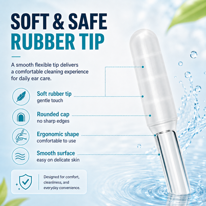 Reusable Sticky Ear Cleaning Stick – Gentle Adhesive Tip Ear Cleaner & Daily Hygiene Tool