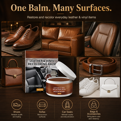 🥳2026 HOT SALE🥳💞50K+ SOLD!🛋️✨ 50% OFF! Leather Repair Paste – Fills scratches & scuffs, restores texture. Available in multiple colours. Save your favourite sofa! 💺🛡️