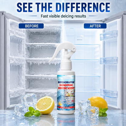 Ice Melting Spray - Safe and gentle & Fast defrosting(free spatula)