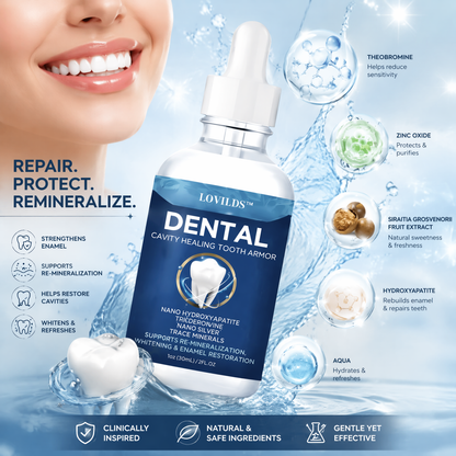 Buy 1 Get 1 FREE（Free toothbrush） LOVILDS™ Advanced Enamel Repair & Whitening Kit (Includes Free LED Mirror)