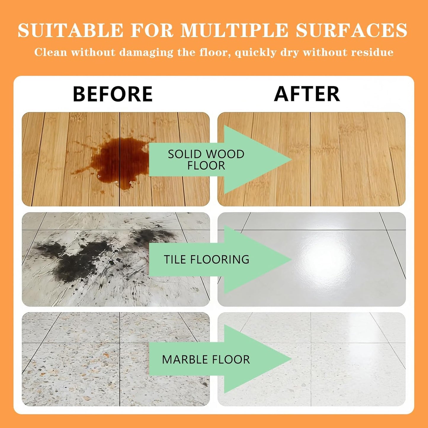 Your Floors, Reimagined. Crystal Clear in One Wipe - 2 Pack