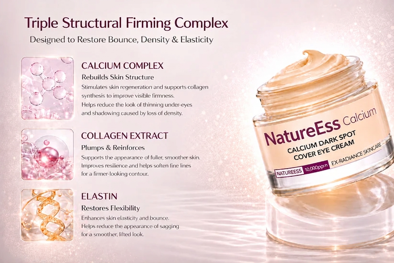 🔥LAST DAY 50% OFF!! NatureEss Korean Calcium Dark Spot Eye Cream