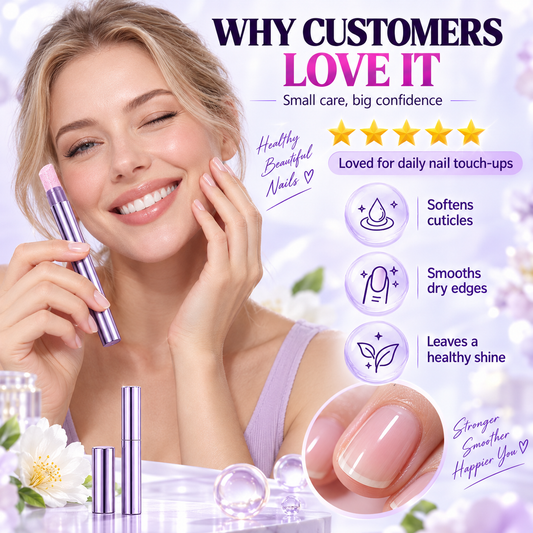 💟Buy 3 Get 3Free 💅3-in-1 Nail Care Serum Oil Pen – Cuticle Remover, Nail Polish Remover & Nail Oil Treatment