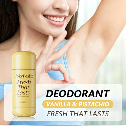 JoyPeakz™ Vanilla & Pistachio Deodorant Monthly Fresh Care