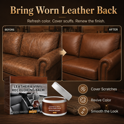 🥳2026 HOT SALE🥳💞50K+ SOLD!🛋️✨ 50% OFF! Leather Repair Paste – Fills scratches & scuffs, restores texture. Available in multiple colours. Save your favourite sofa! 💺🛡️