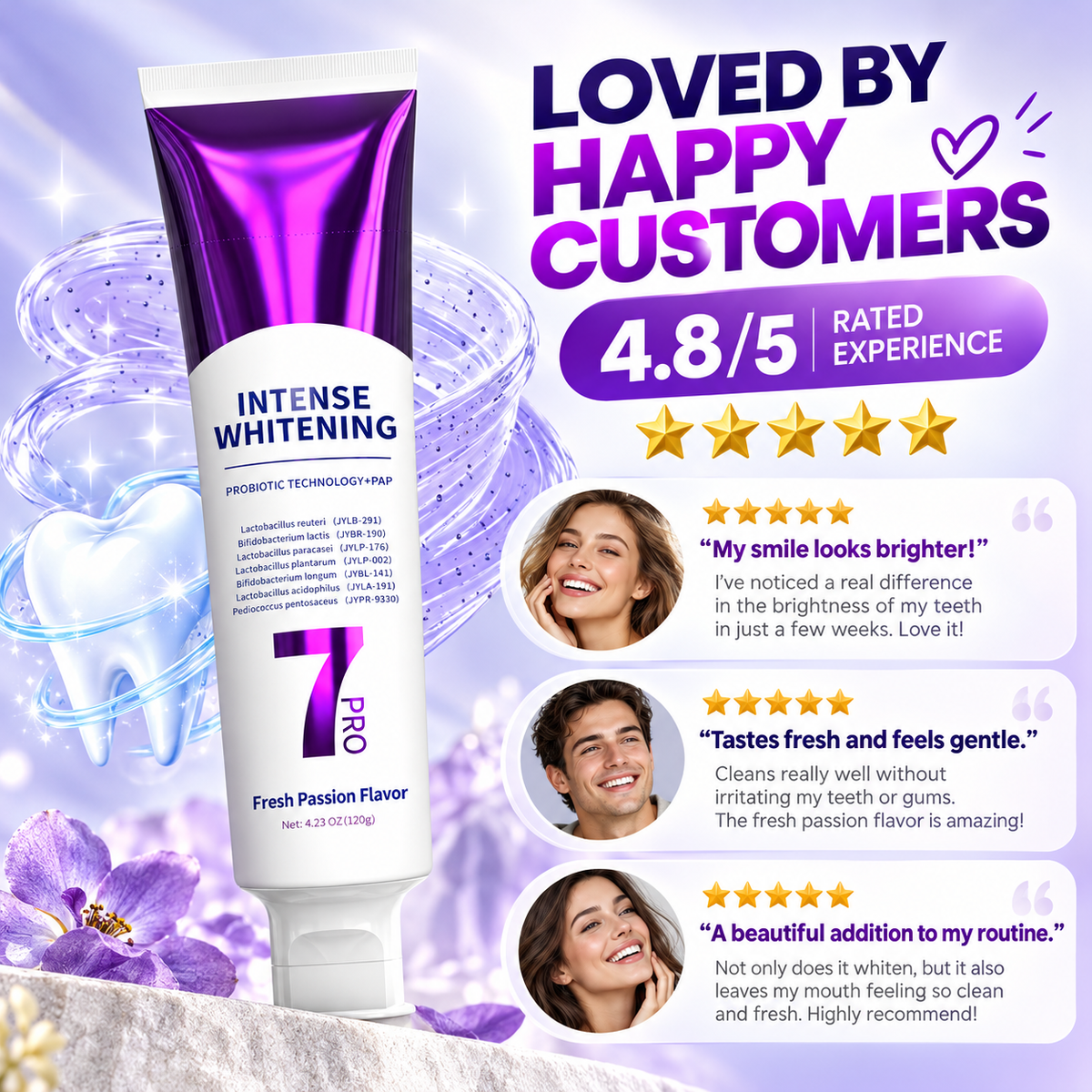 🔥Buy 3 Get 2 Free 🔥 Want Brighter-Looking Teeth? Try Our PAP Toothpaste,Weekly Self-Care Mud Mask To Clear Skin Buildup