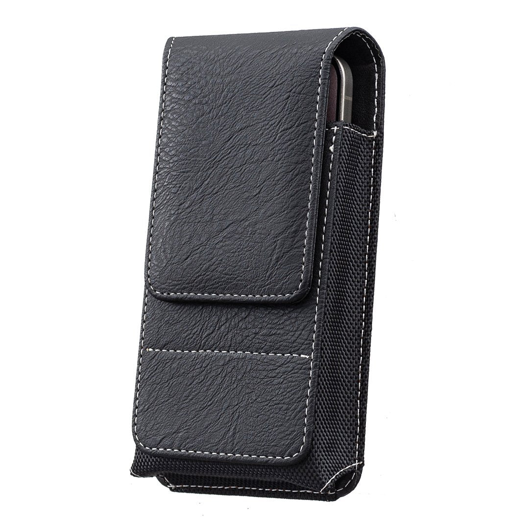 ⚡Big Discount | Waist Belt Cell Phone Pouch 📱 Multi-Pocket Leather Phone Case with Card Holder