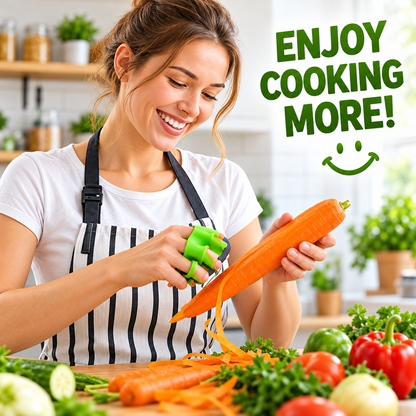 Hand Vegetable Peeler Palm Peeler Rubber Finger Grips Comfortable to Peel Pumpkin, Carrot, Cucumber, Potato and More