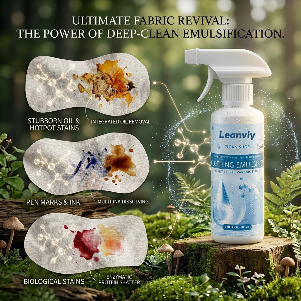 🔥Leanviy Laundry Emulsifier – Remove Stains In Minutes