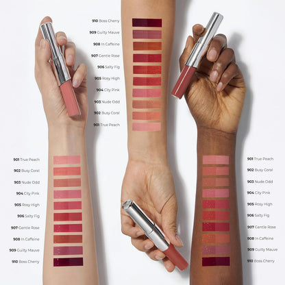 Natvely Dual Finish Lip,Matte, Glossy, or the Ultimate Layered Lip.