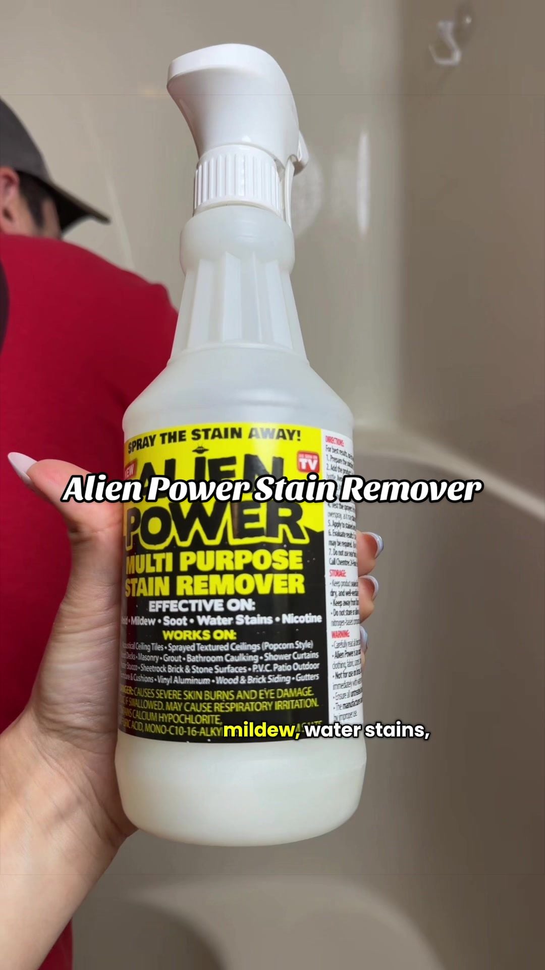 🧽 Every Home Needs This 🏠 Mildew Cleaner Foam