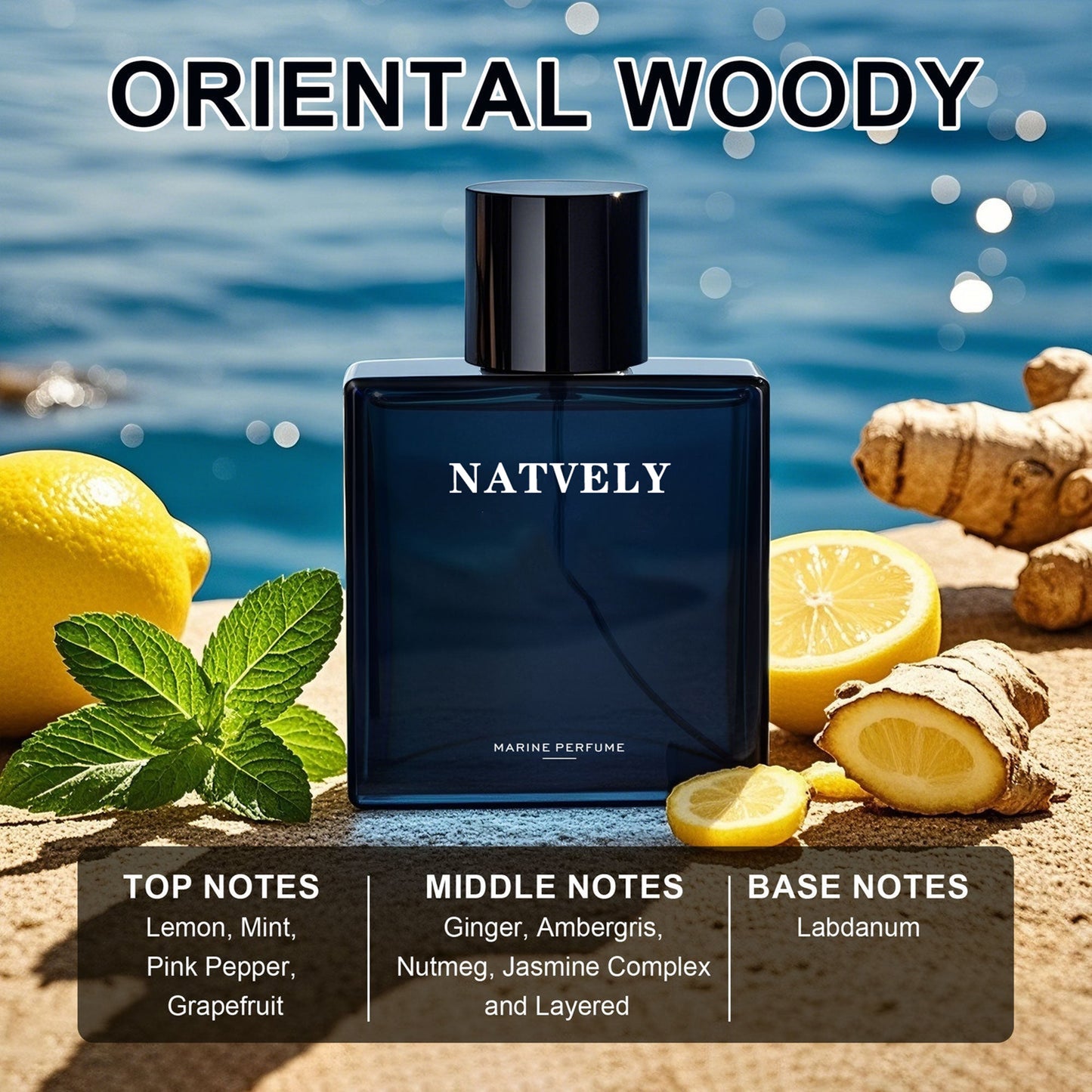Natvely Midnight Marine Cologne