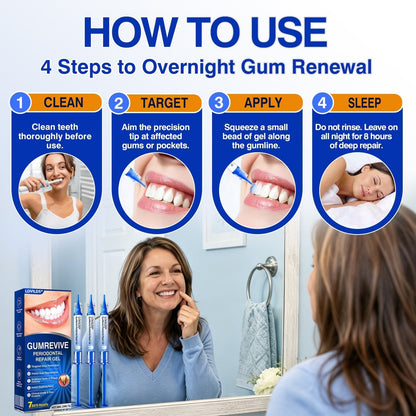 🏅🦷🛡️BUY 4 GET 4 FREE LOVILDS® GumRevive Advanced Gum Care & Repair Gel🌞