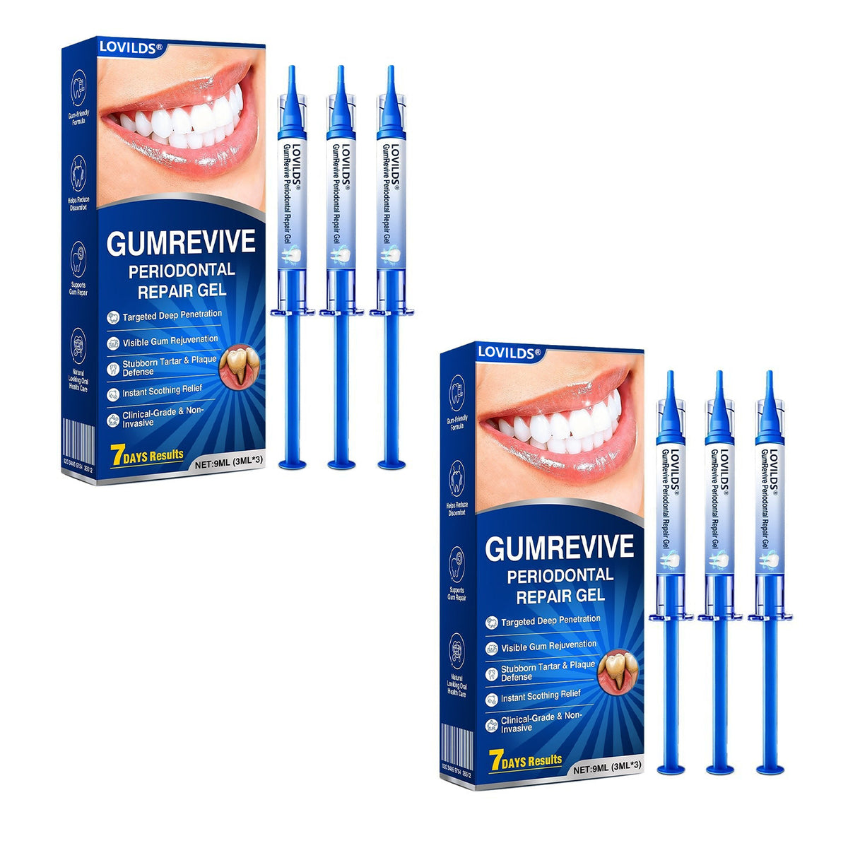 🏅🦷🛡️BUY 4 GET 4 FREE LOVILDS® GumRevive Advanced Gum Care & Repair Gel🌞