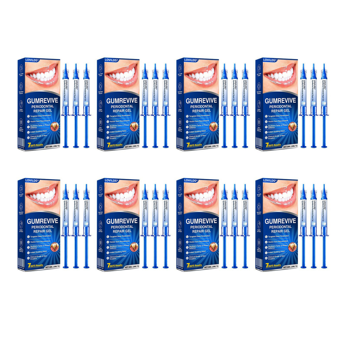 🏅🦷🛡️BUY 4 GET 4 FREE LOVILDS® GumRevive Advanced Gum Care & Repair Gel🌞