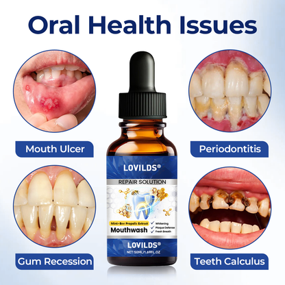 Buy 3 get 3 free🏅🦷🛡️ LOVILDS Bee Propolis Extract Oral Repair Solution