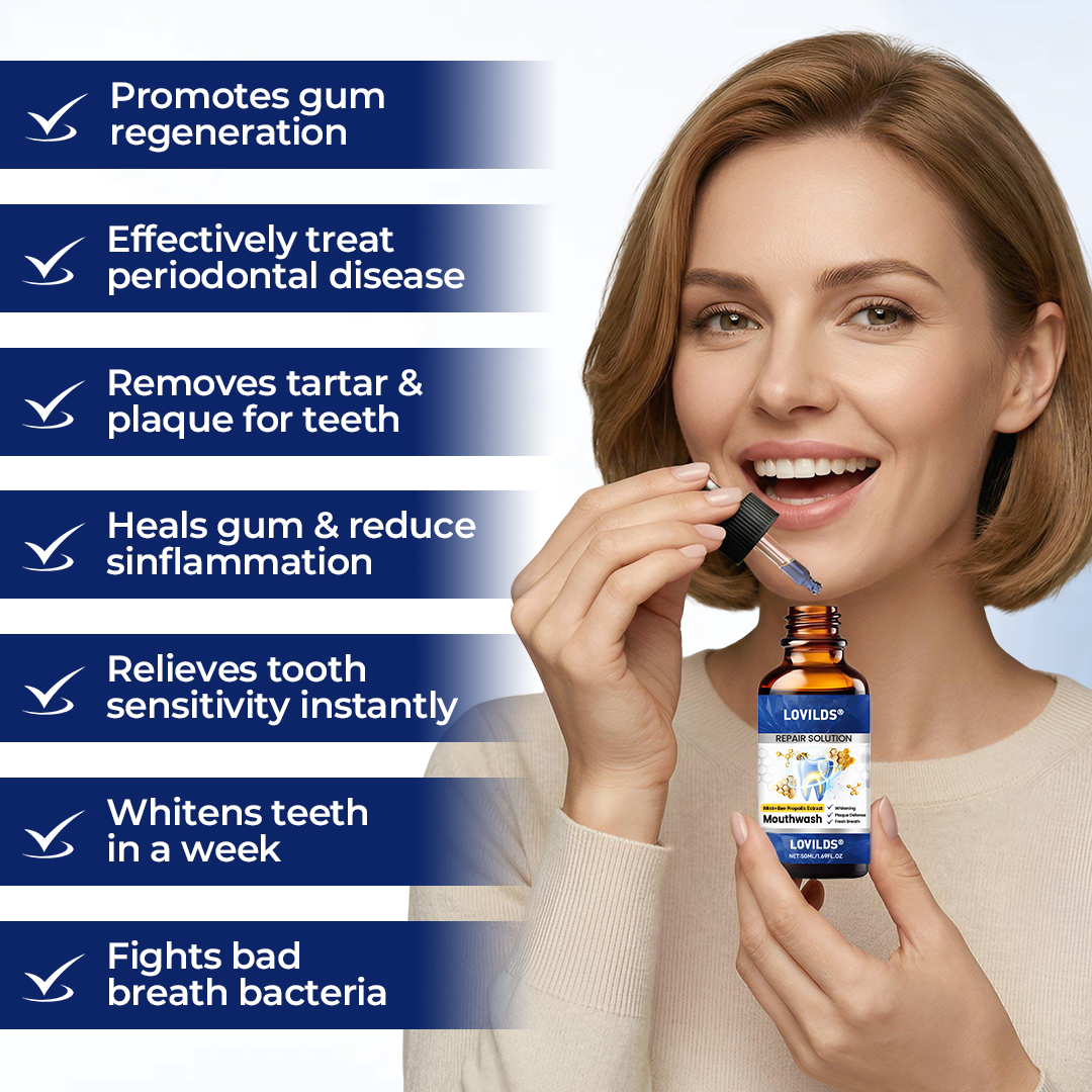 Buy 3 get 3 free🏅🦷🛡️ LOVILDS Bee Propolis Extract Oral Repair Solution