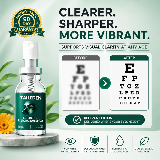 Buy 4 Get 3 Free TAILEDEN® Lutein Eye Care Spray — ✨✨Say Goodbye to Blurry Eyes! Lutein Delivered Right To Your Eyes✨👁️👁️✨