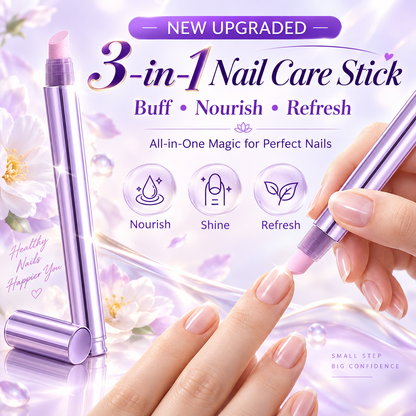 💟Buy 3 Get 3Free 💅3-in-1 Nail Care Serum Oil Pen – Cuticle Remover, Nail Polish Remover & Nail Oil Treatment