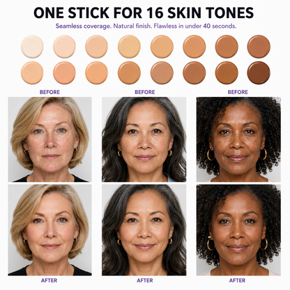 🔥 Buy 3 Get 2 FREE✨Changing Foundation Stick – The stick that makes mature skin glow again✨
