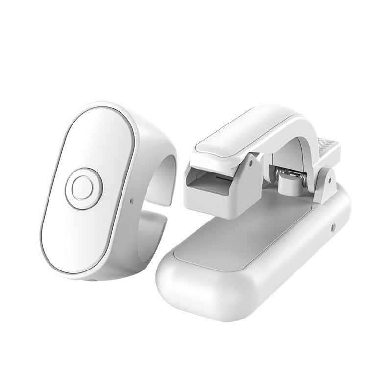 Hands-free phone stand + Bluetooth remote. Portrait & landscape mode. Wireless Page Turner, CameraShutter Video Recording for iOSAndroid, Phone Selfie Accessory, Gifts for Men Women,