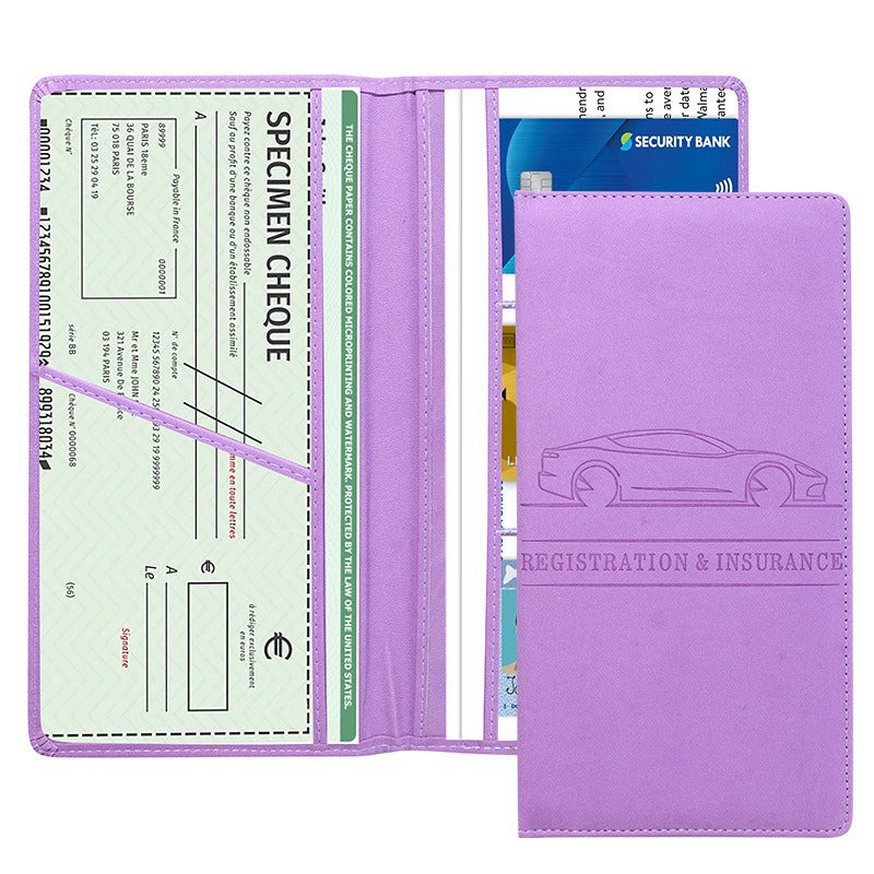 Buy 4 Get 2 Free 🔥 (BEST VALUE - 9.99 $ each)🔥Car Registration & Insurance Card Holder,2026🔥 HOT SALE Premium Car Paperwork Card Holder