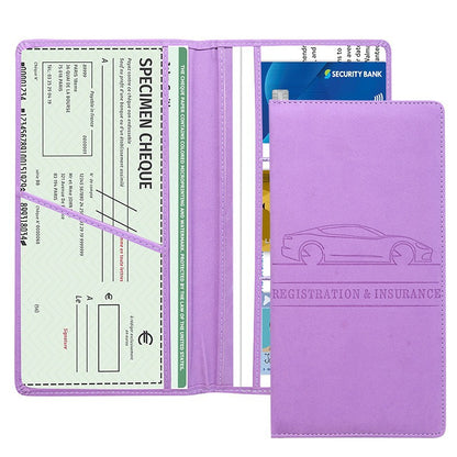 Buy 4 Get 2 Free 🔥 (BEST VALUE - 9.99 $ each)🔥Car Registration & Insurance Card Holder,2026🔥 HOT SALE Premium Car Paperwork Card Holder