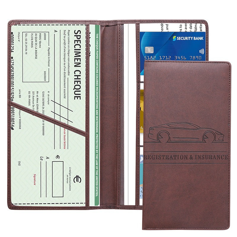Buy 4 Get 2 Free 🔥 (BEST VALUE - 9.99 $ each)🔥Car Registration & Insurance Card Holder,2026🔥 HOT SALE Premium Car Paperwork Card Holder