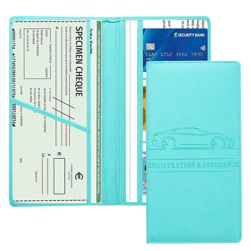 Buy 4 Get 2 Free 🔥 (BEST VALUE - 9.99 $ each)🔥Car Registration & Insurance Card Holder,2026🔥 HOT SALE Premium Car Paperwork Card Holder
