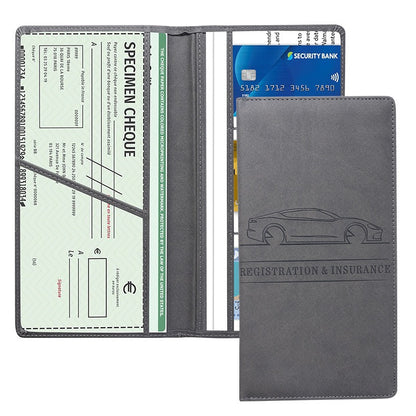 Buy 4 Get 2 Free 🔥 (BEST VALUE - 9.99 $ each)🔥Car Registration & Insurance Card Holder,2026🔥 HOT SALE Premium Car Paperwork Card Holder
