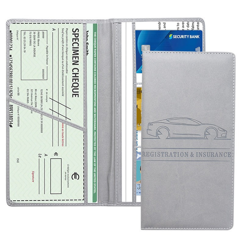 Buy 4 Get 2 Free 🔥 (BEST VALUE - 9.99 $ each)🔥Car Registration & Insurance Card Holder,2026🔥 HOT SALE Premium Car Paperwork Card Holder