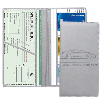 Buy 4 Get 2 Free 🔥 (BEST VALUE - 9.99 $ each)🔥Car Registration & Insurance Card Holder,2026🔥 HOT SALE Premium Car Paperwork Card Holder