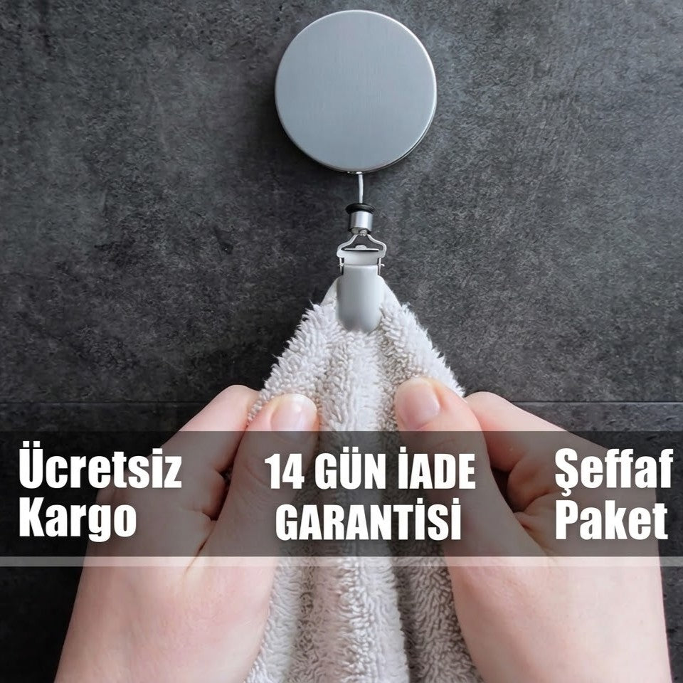 Poneda - Retractable Towel Holder