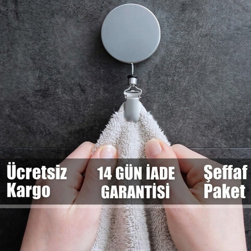 Poneda - Retractable Towel Holder