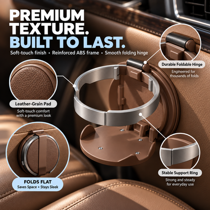 📢📢50% OFF !! ⏰Car Seat Headrest Cup Holder with Hooks