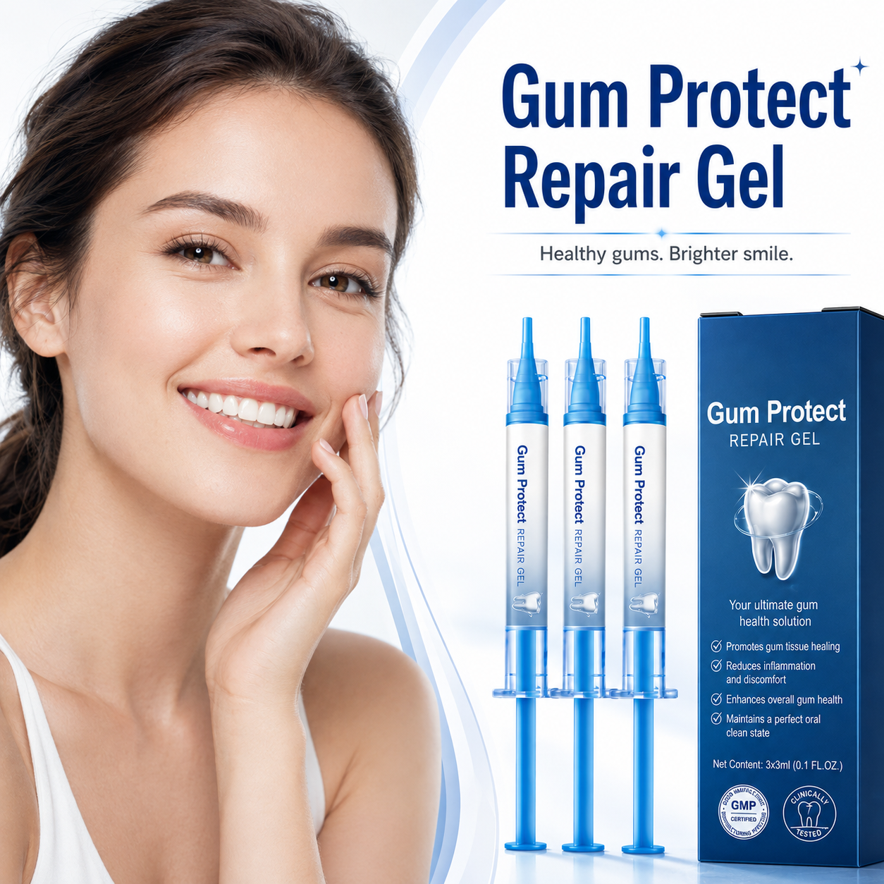 Gum Protect Dental Repair Gel【3 tubes/box】