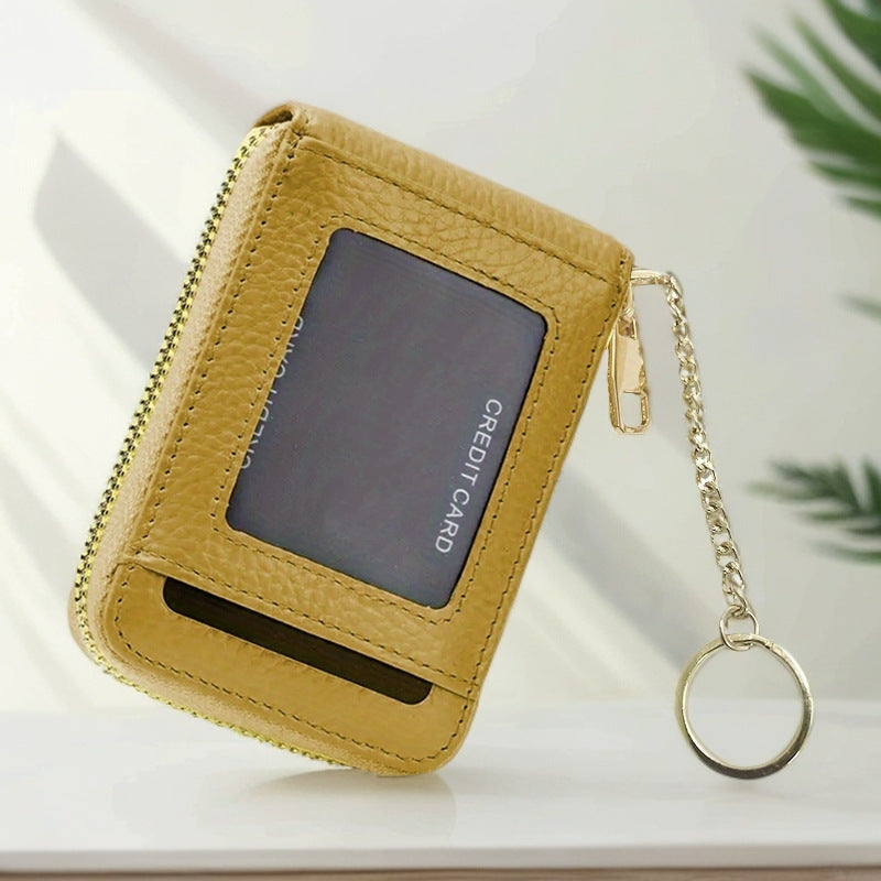 Classy RFID Genuine Leather Cardholder