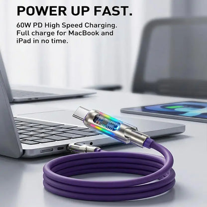 Buy 1 Get 1Free -4-in-1 Fast Charging Cable – 6.6FT USB-C Multi-Connector Cord