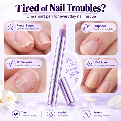 💟Buy 3 Get 3Free 💅3-in-1 Nail Care Serum Oil Pen – Cuticle Remover, Nail Polish Remover & Nail Oil Treatment