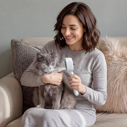 Pet Steam Brush, 3-in-1 Cat and Dog