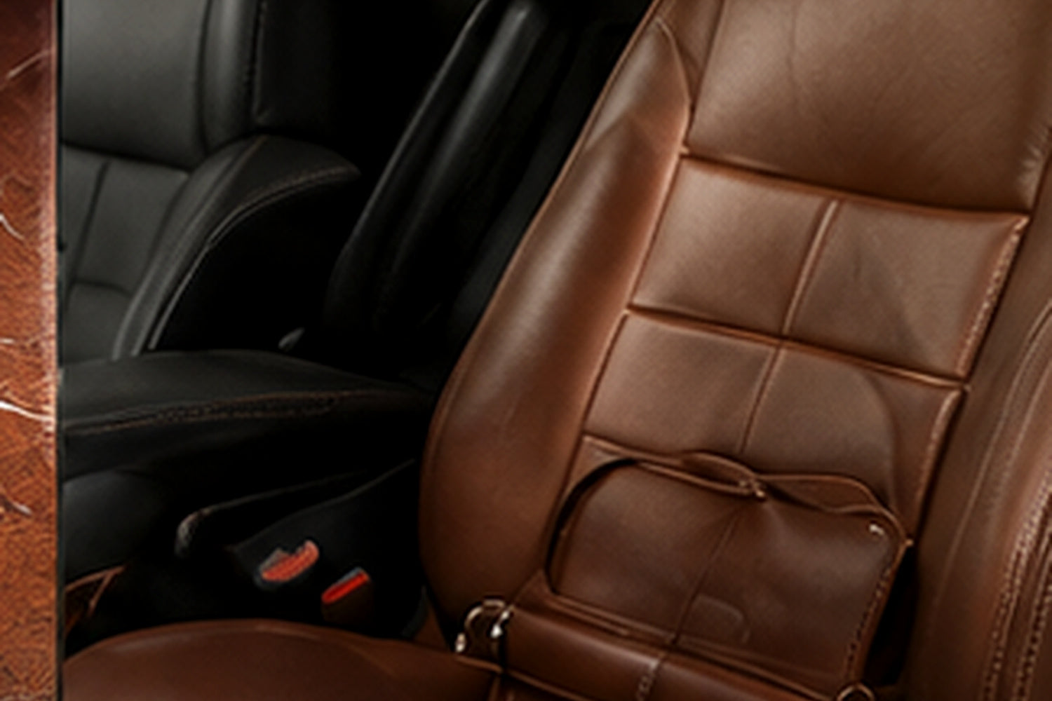Leather car seat restoration
