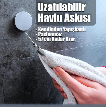 Poneda - Retractable Towel Holder