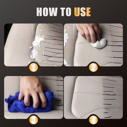 Instant Shine & Protection Car Interior Polisher🚗Brush and cloth included