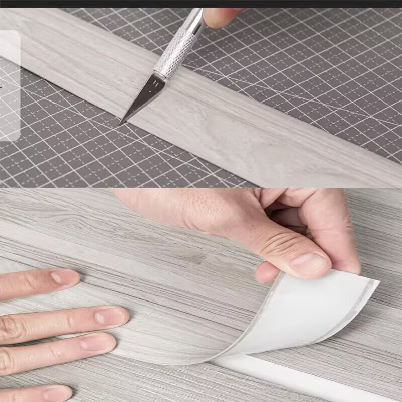 🔥50K+ SOLD! Self-Adhesive Flexible Floor Transition Strip